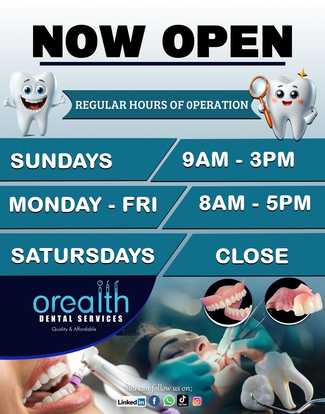 Operating Hours